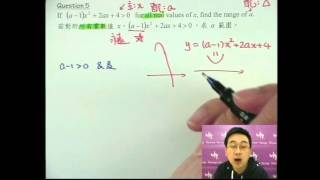 Herman Yeung - DSE 數學一天衝刺課程 - 08 (Discriminant 判別式)