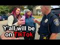 Cops vs Dumbest TikTok Karens Think They Are Above the Law