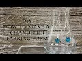 DIY - How to Make an EASY pair of Chandelier Earrings