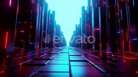 Neon City 07 | Motion Graphics - Envato elements