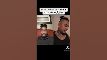 Thumbnail of Wow…This is powerful🙏🏾🔥♥️ glad my song To Be A Man is being used for masterpieces🙏🏾 #shorts