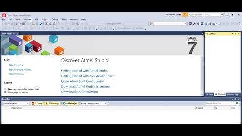 Atmel Studio basics. How to simulate Arduino UNO using C and Assembly language in atmel Studio