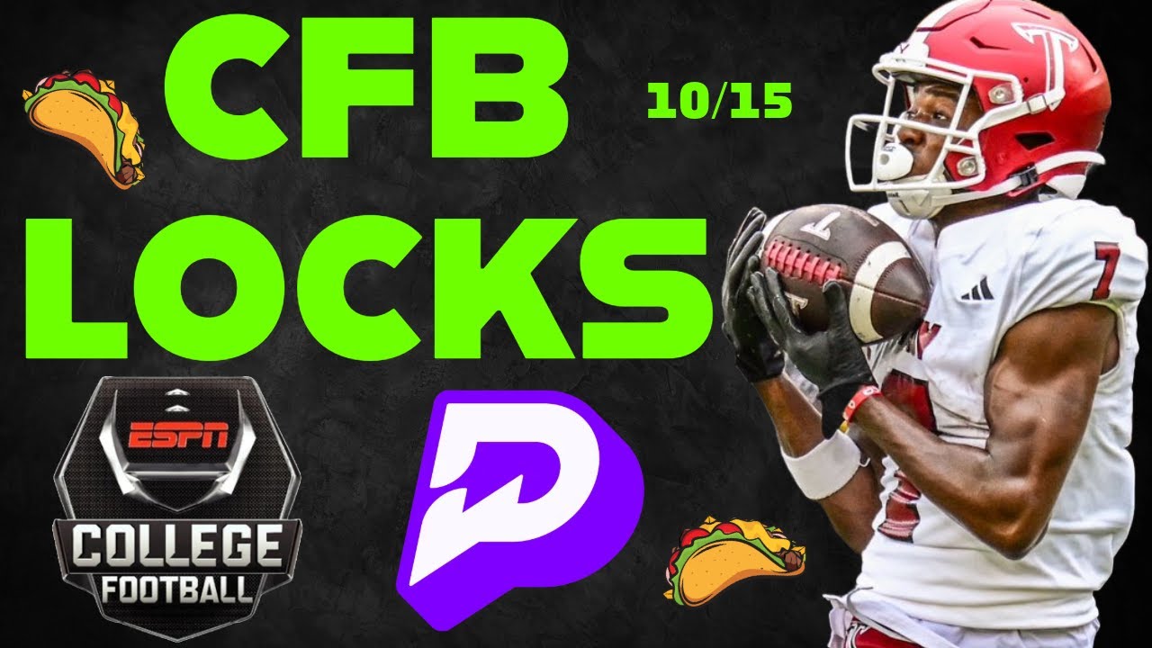 Prize Picks BEST Taco Tuesday College Football Player Props 10 15 24 prize-picks-best-taco-tuesday-college-football-player-props-10-15-24