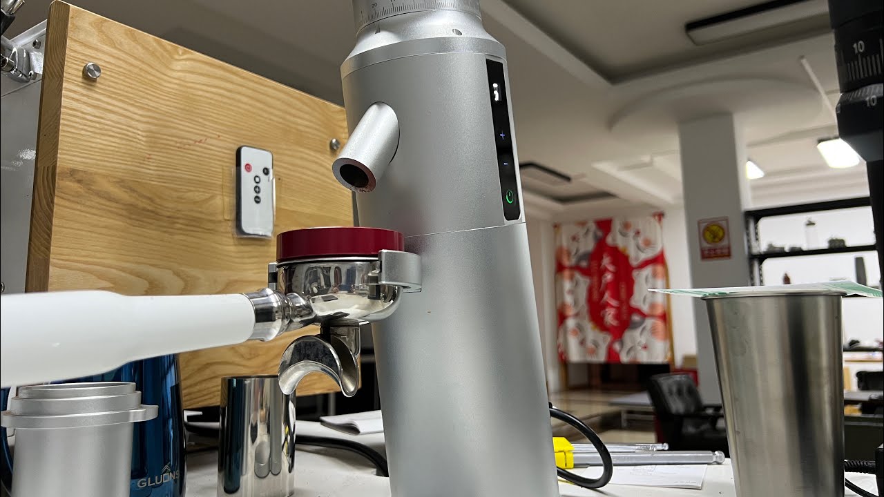 Remains of coffee powder by G64 single dose grinder G64单剂量磨豆机残粉情况 YouTube