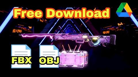 AWM PUBG Mobile-3D MODEL | PRISMA3D | BLENDER | CINEMA4D | FBX | OBJ| FREE DOWNLOAD