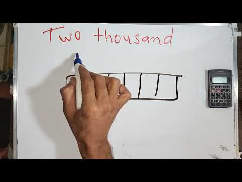 Two thousand only | 2000 Number Spelling Hindi English Mein | Hindi