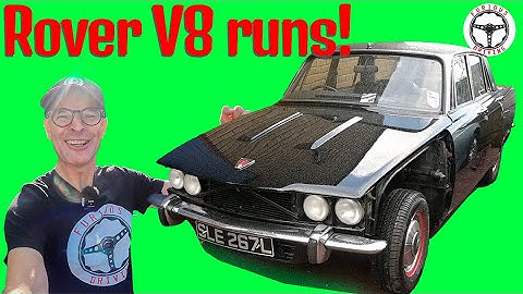 Rover V8 first start, its home and not on fire!!! Plus NEC discount code
