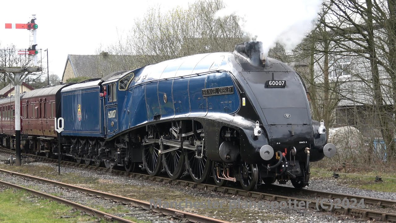 (4K) Legends of Steam At East Lancashire Railway On The 16/03/2024