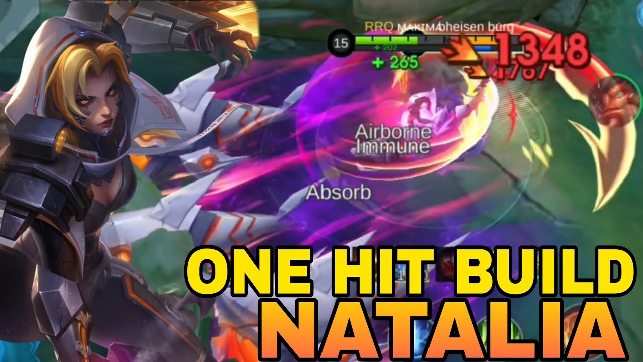 Natalia Collector Gameplay One Hit Build and Emblem !! Build Top Global 1 - MLBB