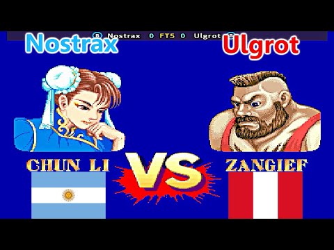 Street Fighter II': Champion Edition - Nostrax vs Ulgrot FT5