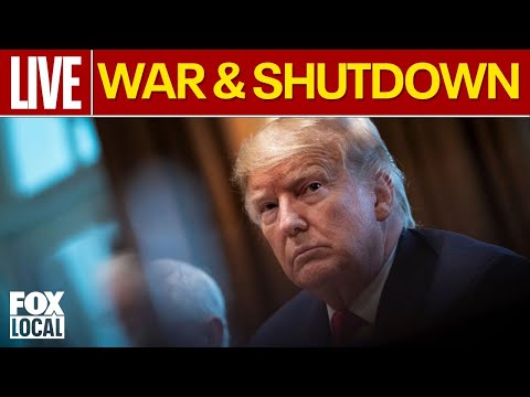 Video LIVE: Trump holds cabinet meeting on Iran war, DHS shutdown