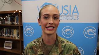 Volusia County Schools: 2024 Miss America - Madison Marsh - at Hinson Middle School