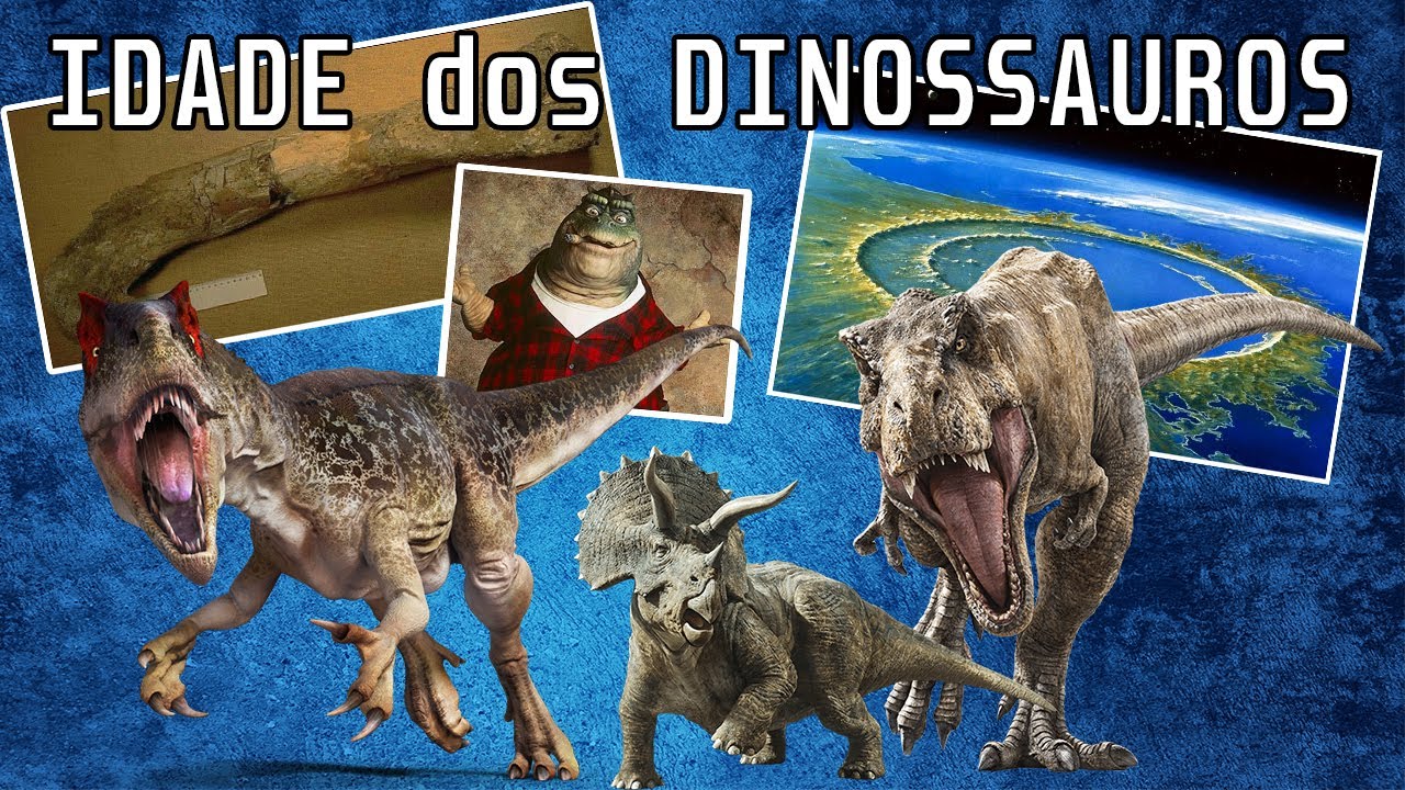 A IDADE DOS DINOSSAUROS | Quando surgiram e quando foram extintos | Top ...