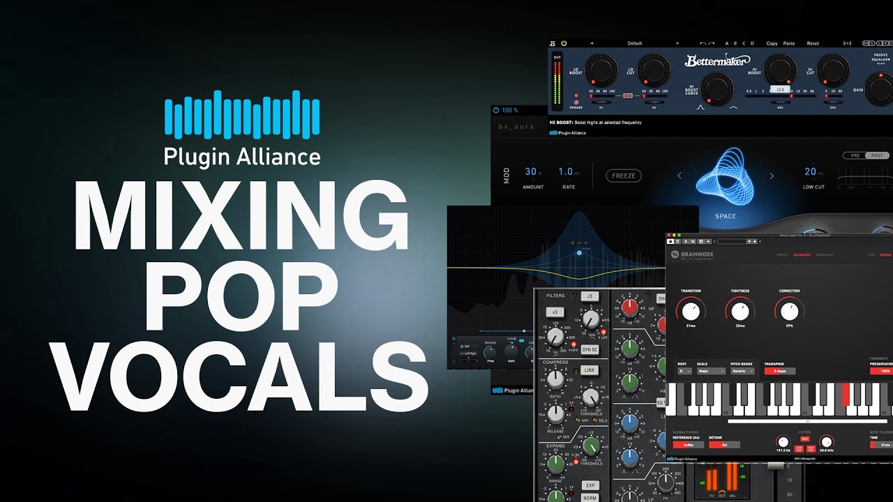 Mixing Vocals Using Plugin Alliance - YouTube