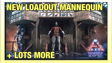 NEW LOADOUT MANNEQUIN + LOTS MORE , GENESIS PART 2 (ARK COMMUNITY NEWS)