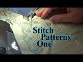 8 Stitch Patterns for Creative Sewing (SP#1)|  Wall Flowers Supplement | Zazu's Tutorials