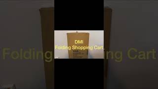 DMI Cart for Shopping, Laundry ,Stair Climber Cart 7.5 Pounds holds up to 90 lbs, Compact & Foldable