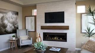 The Napoleon Ascent Premium Linear Direct Vent Gas Fireplace