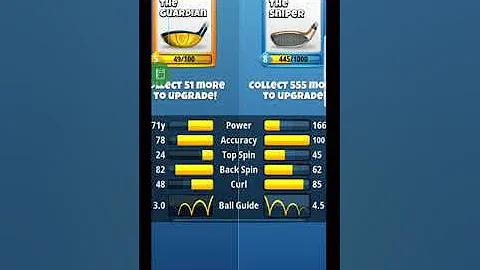 Golf Clash Tour 6 Club and bag selection with shot discussion tips to easily progress and master T6