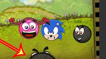 Sonic ball love Pink Ball in Red ball 3 Game Walkthrough level (1 - 20) gameplay