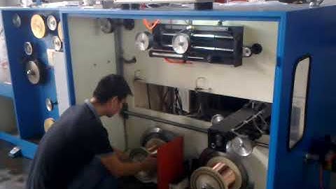 RBO-22DT Fine Wire Drawing Machine With Annealer And Automatic Double Spooler