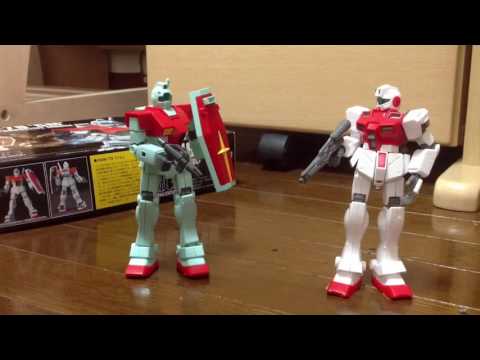 ガンプラコマ撮りテスト