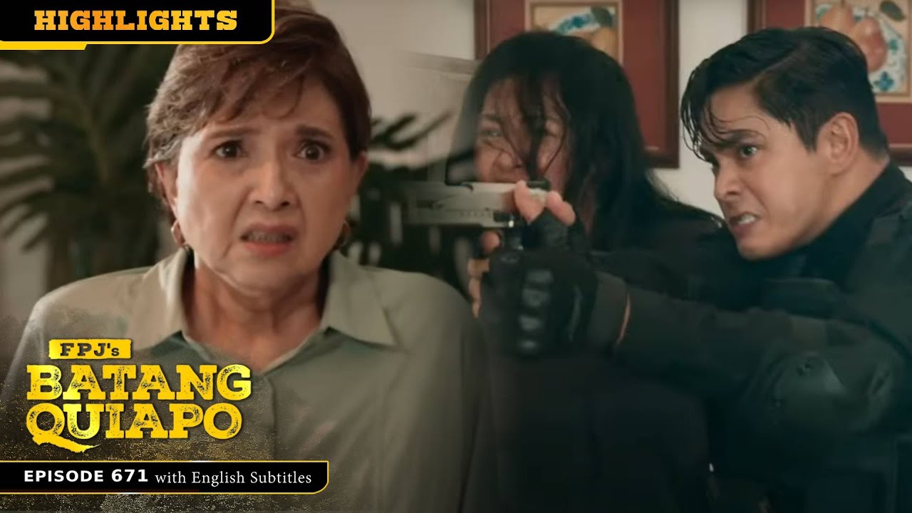 Tanggol saves Marites from Olivia's attempted murder | FPJ's Batang Quiapo (with English Subs)