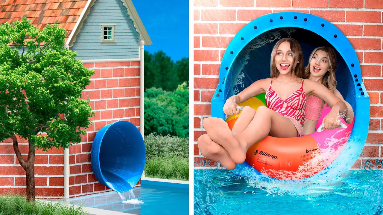 Fiesta en la Playa Pobres contra Ricos || Vacaciones de $1 contra de $100,000