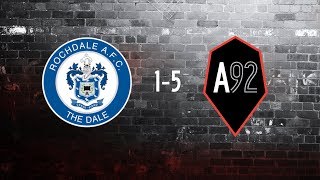 Rochdale Eds 1-5 Academy 92 Goals