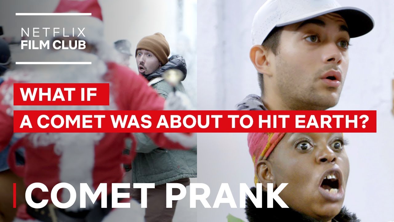 Don't Look Up Doomsday Hidden Camera Prank | Netflix - YouTube