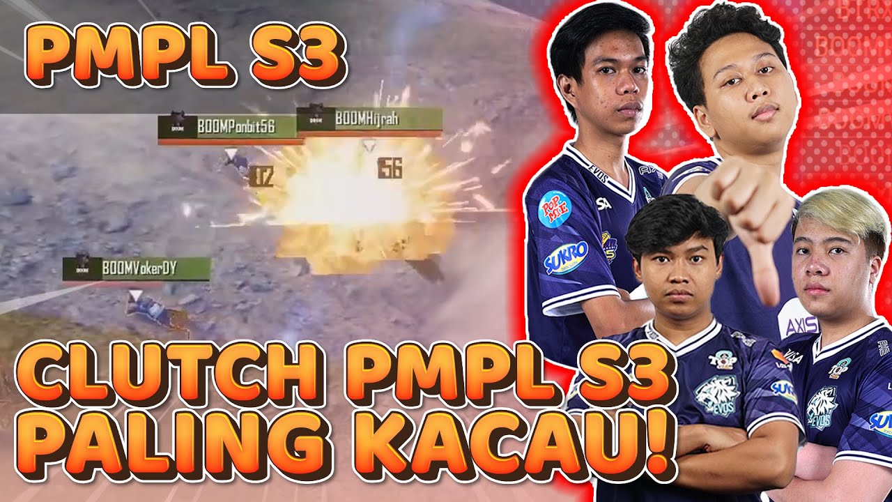 WOW! 2 KILL GRENADE, 1 KILL SPRAY OUT! REDFACE MENGGILA! - HIGHLIGHT PMPL S3 SW2