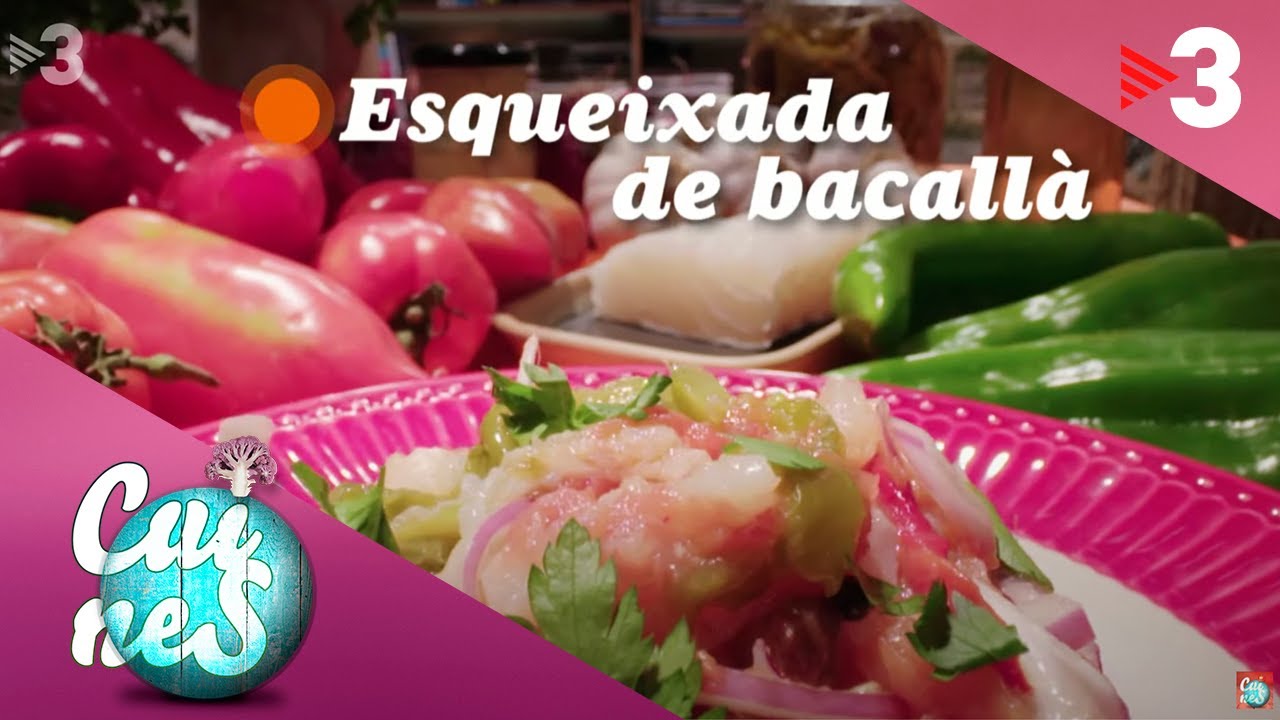 Esqueixada de bacallà - Cuines