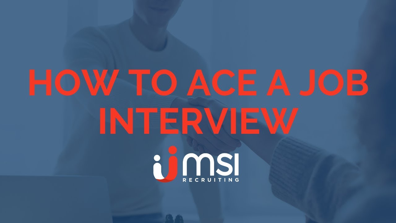 How to Ace a Job Interview | Episode 1 Part 2