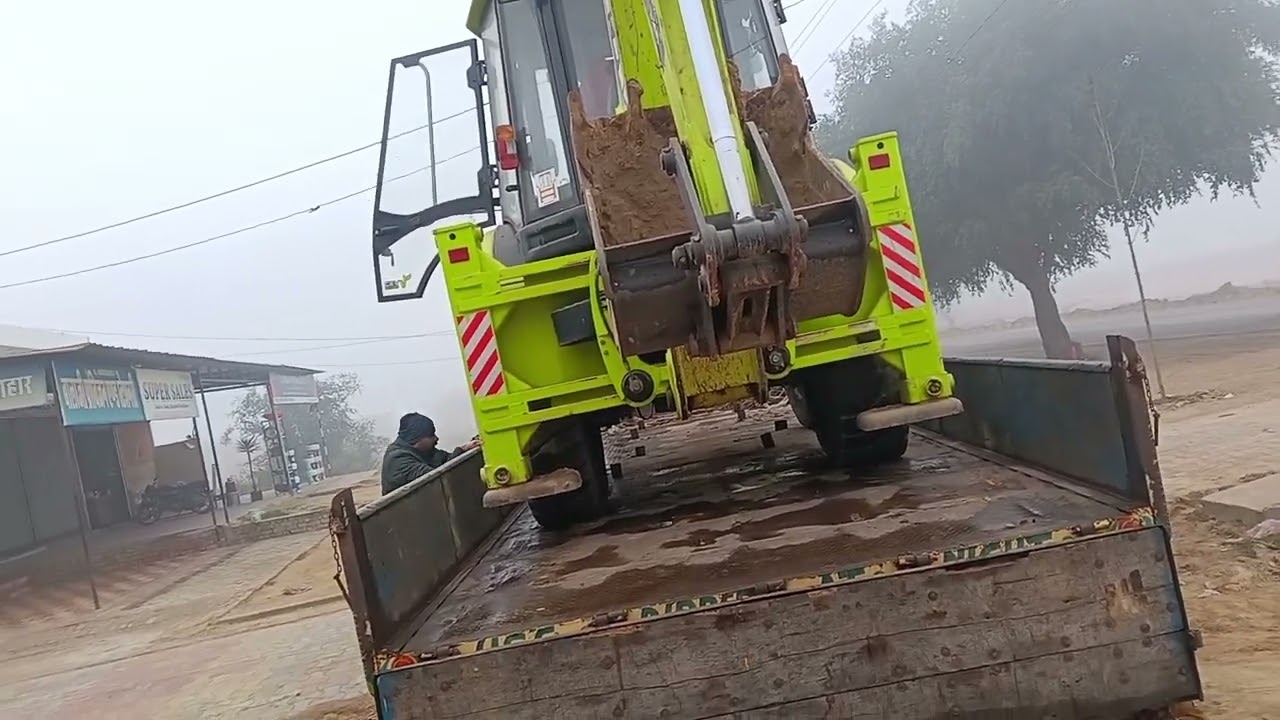 Truck loading machine Ace Charkhi dadari demo