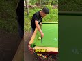 Billiards is just a dream, picking up a hoe is life.💪😎 #shorts #billiards #snooker #pool #trick