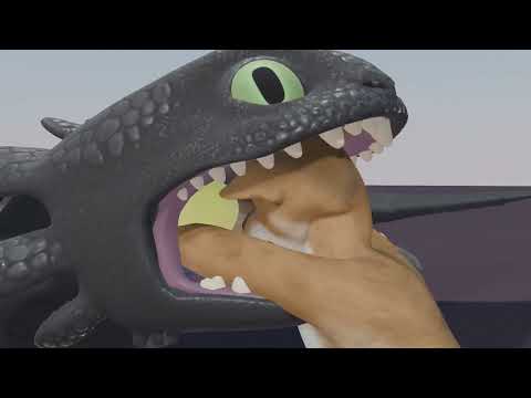 Thumbnail for Playtime With Toothless (Vore Animation)