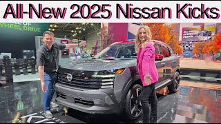 all-new 2025 nissan kicks first look // bigger and now with awd!