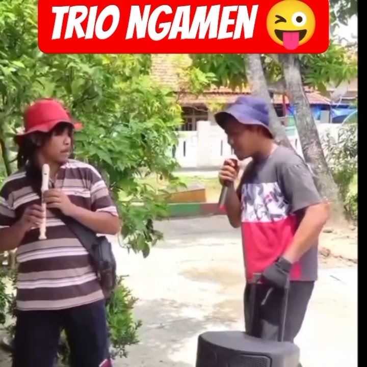 Busking trio #comedy