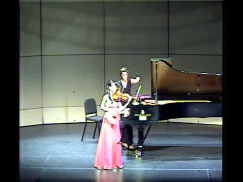 Natsumi Tsuboi -- Menuhin Competition 2014 -- Senior 1st Round