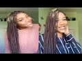 DYI knotless braids : PROTECTIVE STYLE