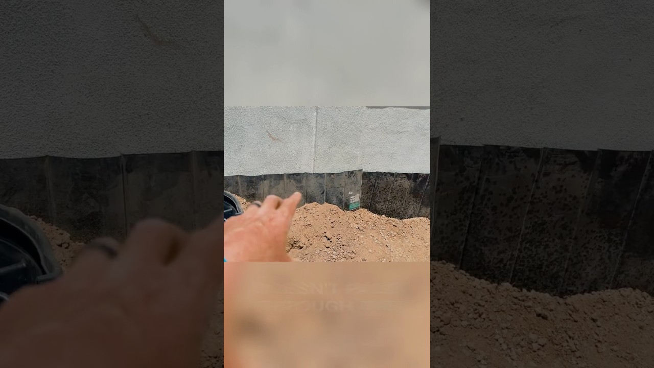 Building a retention wall for a water garden. #landscape