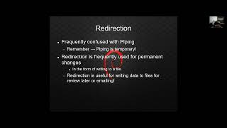 Celebrity Linux Concepts 3: Data Streams, Redirection, and Piping Profile