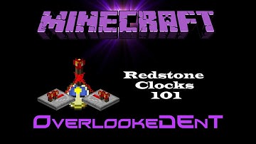 Redstone Clocks 101 - Minecraft Xbox 360/PS3 - [Tutorial]