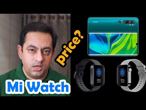 Mi CC9 Pro Mi Watch launched in China price and Specs and Mi Tshirt launched in India Mi CC9 Pro Mi Watch launched in China price and Specs and Mi Tshirt launched in India