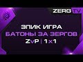 ★ ЭПИК !!! БАТОНЫ ЗА ЗЕРГА против ПРОТОССА | StarCraft 2 с ZERGTV ★