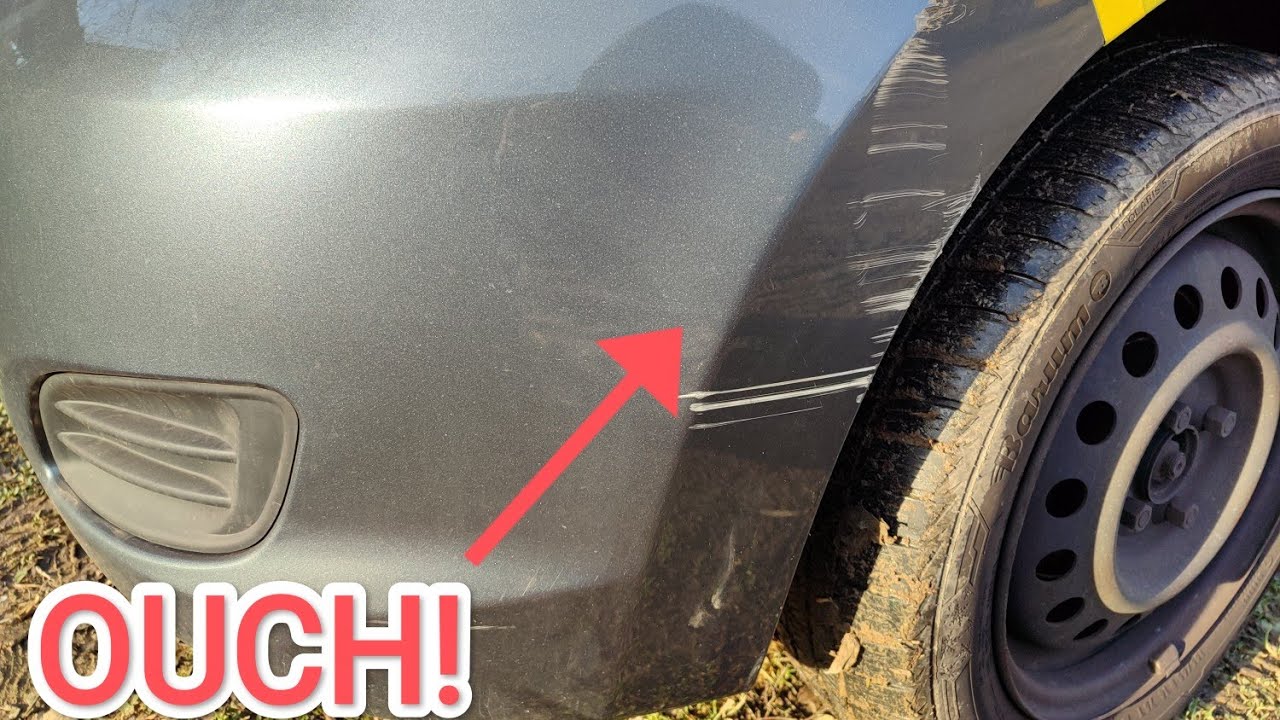 How to Repair Damage on your car!(scratch repair ) YouTube