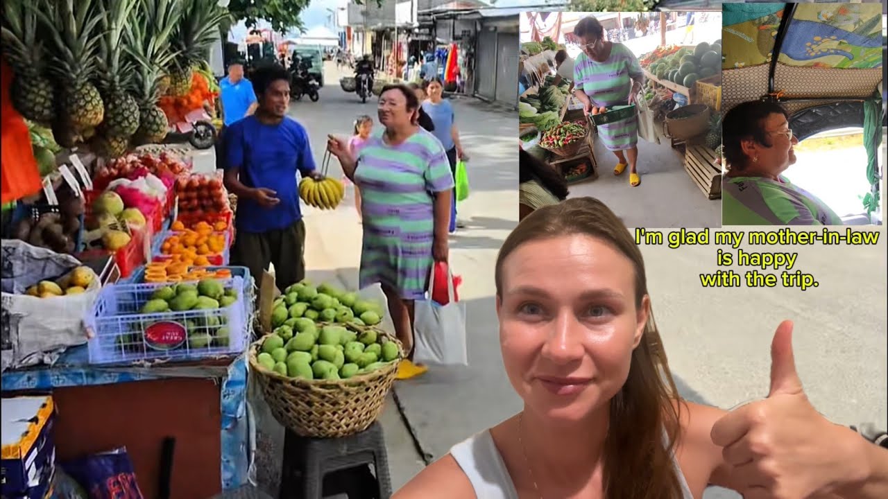 MY RUSSIAN MOTHER-IN-LAW FEELS AT HOME IN THE PHILIPPINES.
