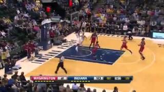 Dunk Of The Night - D.j. Augustin - Wizards Vs Pacers - January 2Nd, 2013