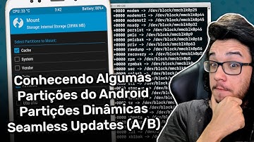 Entendendo algumas partições do seu Android - Partições Comuns, Dinâmicas e Seamless Updates (A/B)