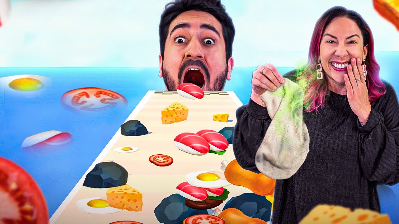 A CORRIDA MALUCA DE SANDUÍCHE no Sandwich Runner